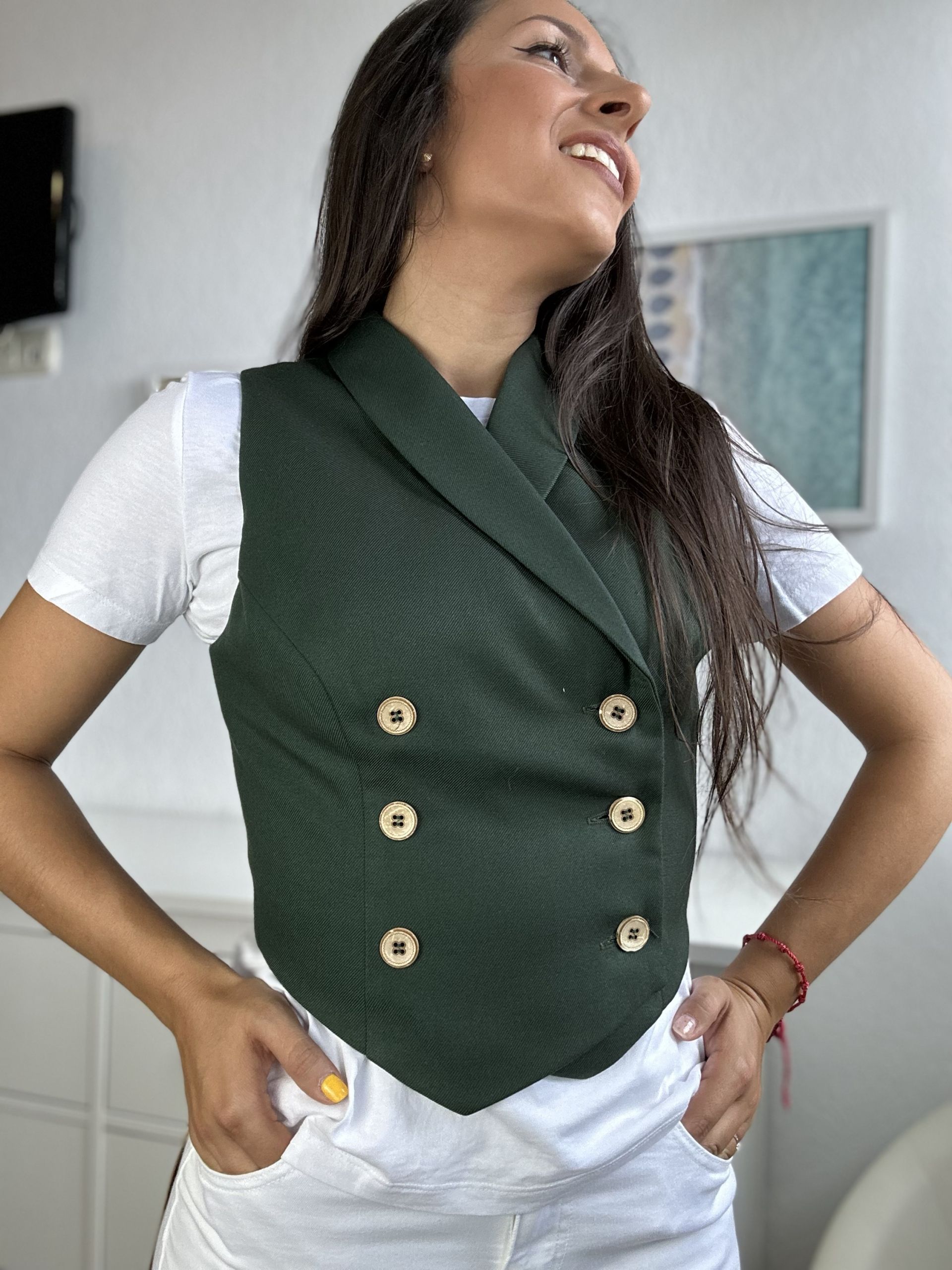 Chaleco Cruz Oliva - Imagen 10