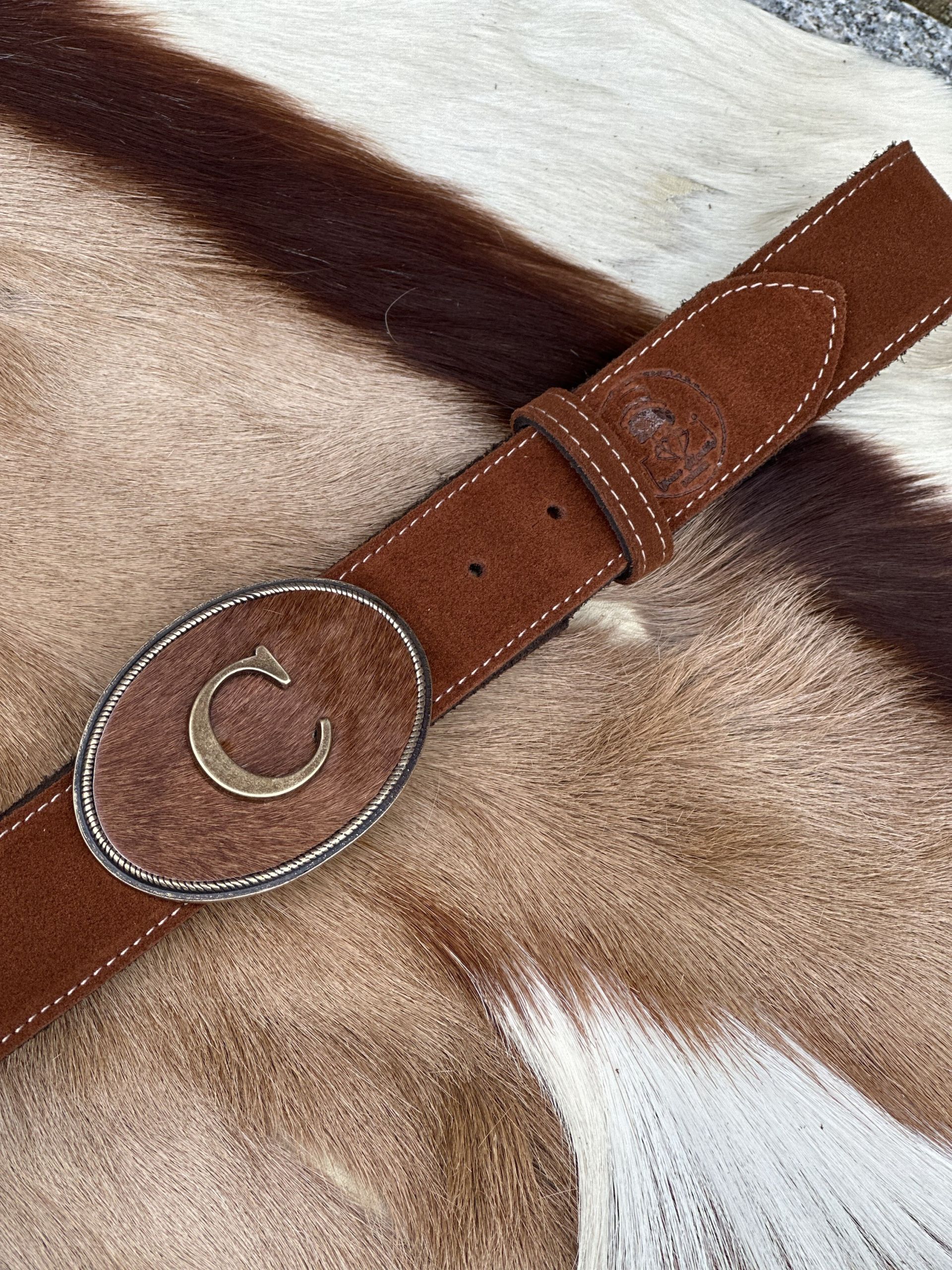 Cinturon Pelo marron - Imagen 3