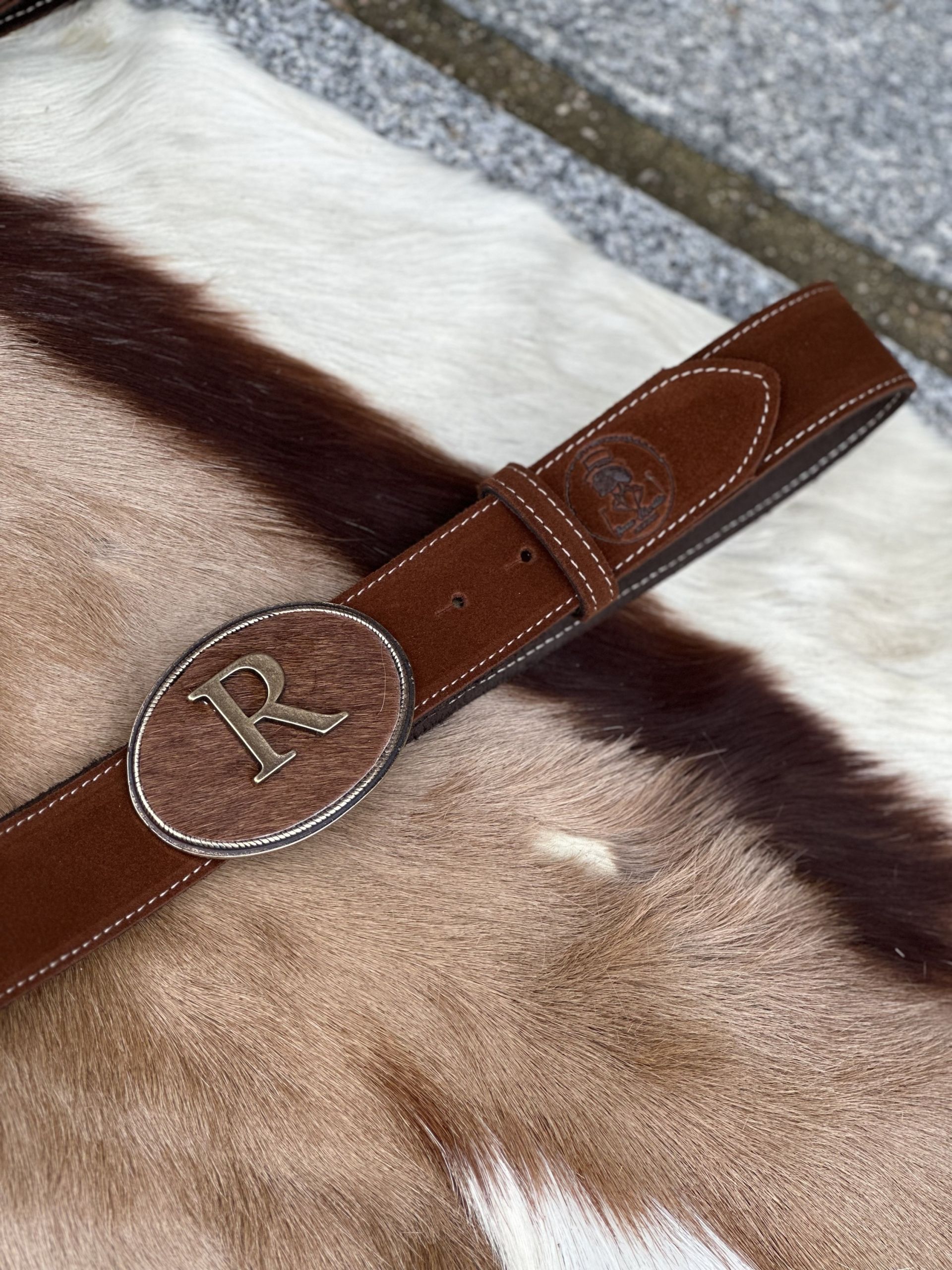 Cinturon Pelo marron - Imagen 5