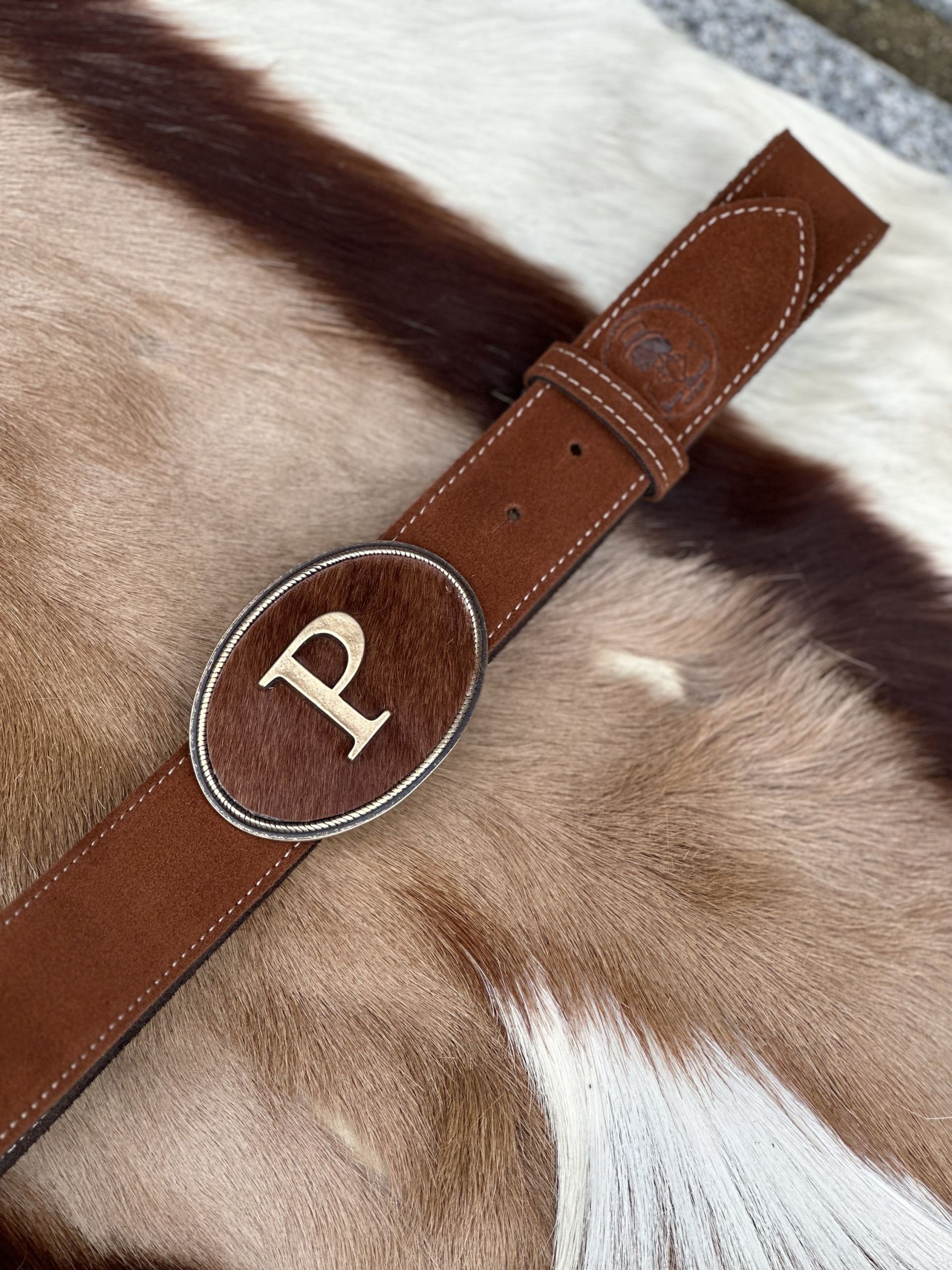 Cinturon Pelo marron - Imagen 6