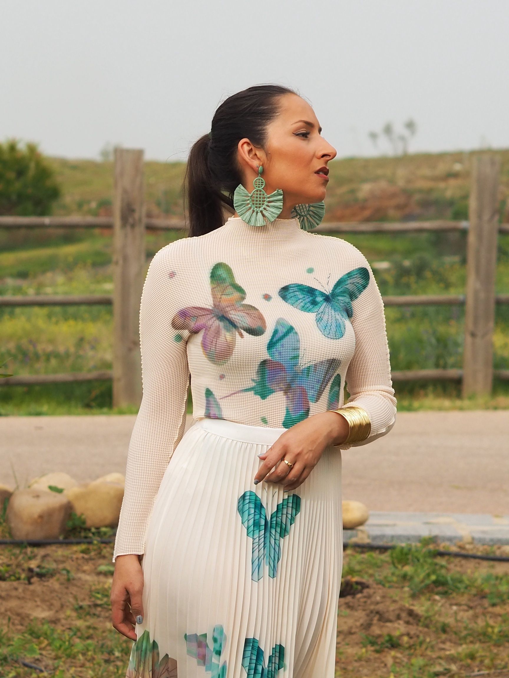 Conjunto Mariposa Verde - Imagen 2