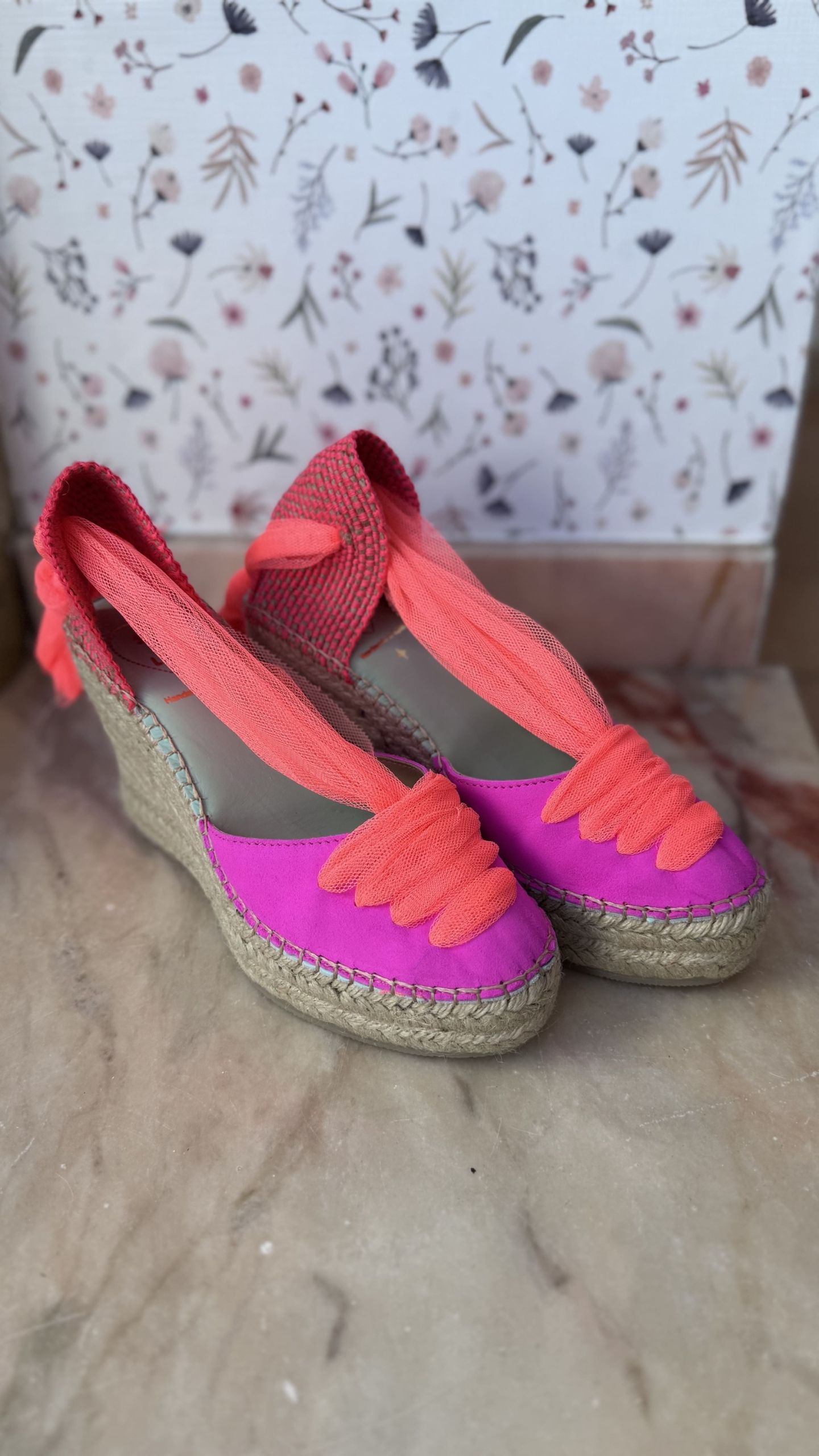 Cuña alta fucsia - Imagen 4