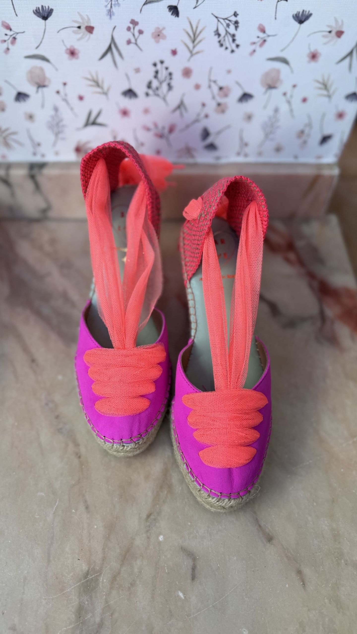 Cuña alta fucsia - Imagen 3