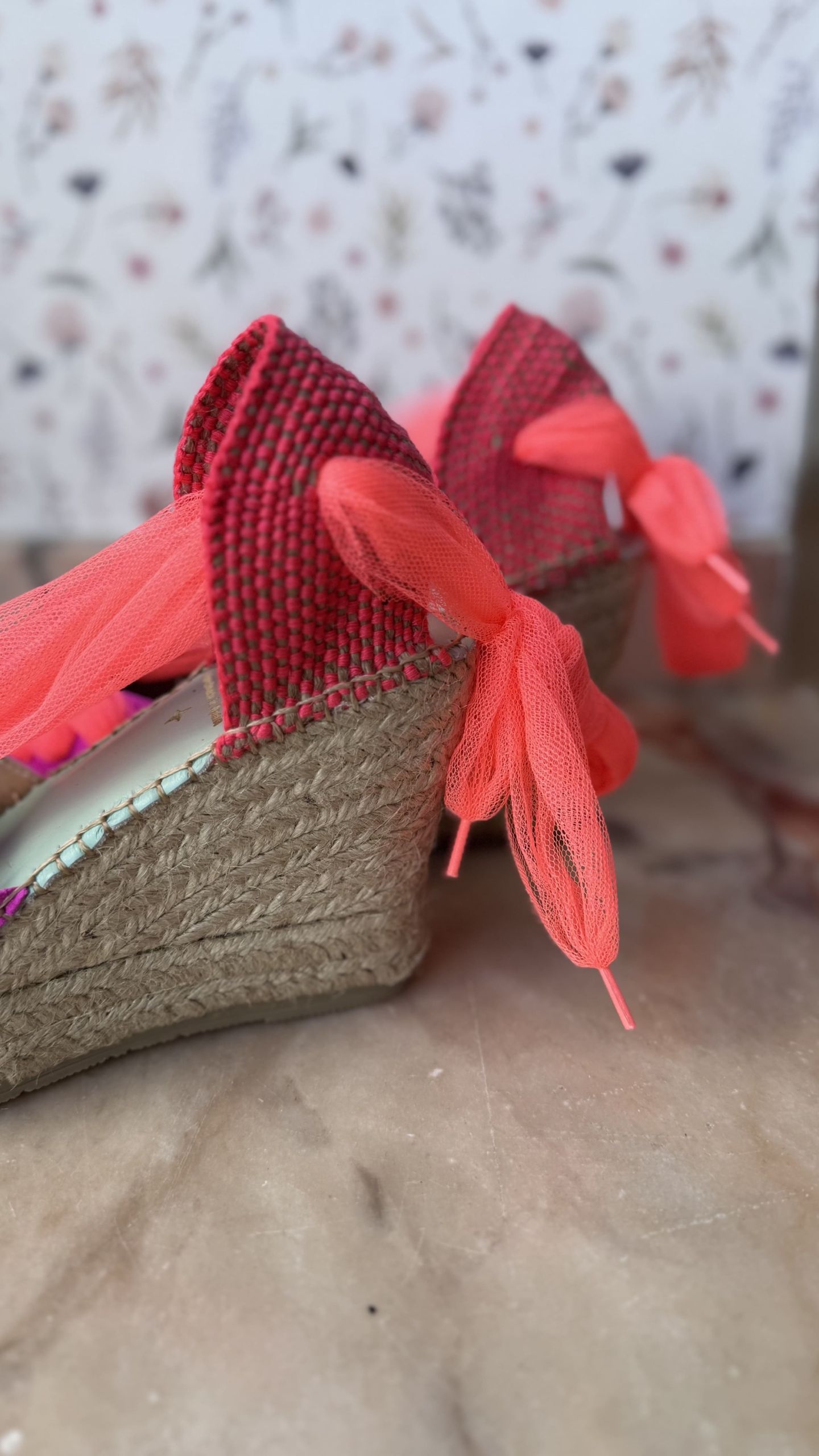 Cuña alta fucsia - Imagen 2