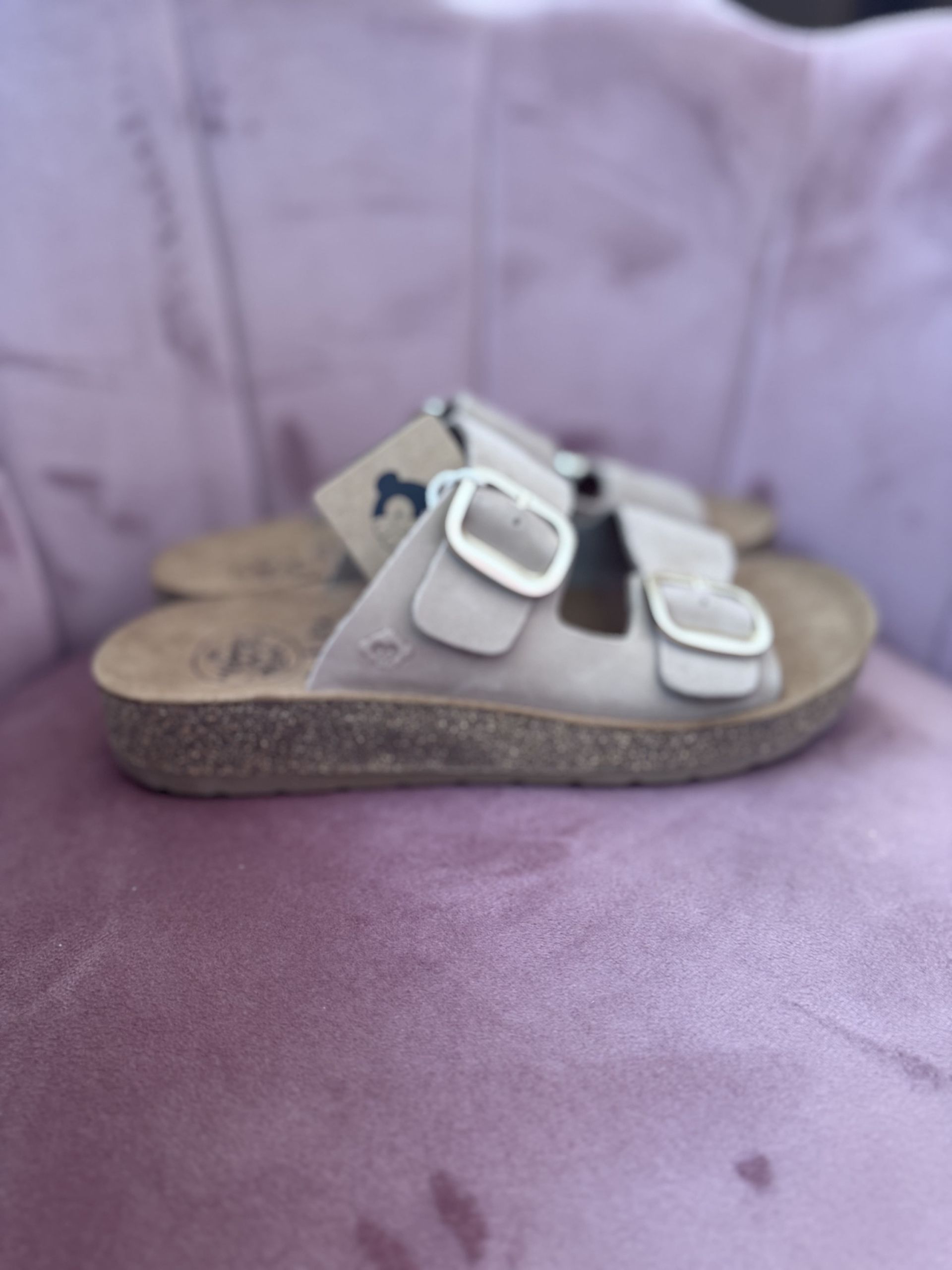 Sandalia Formentera taupe - Imagen 4
