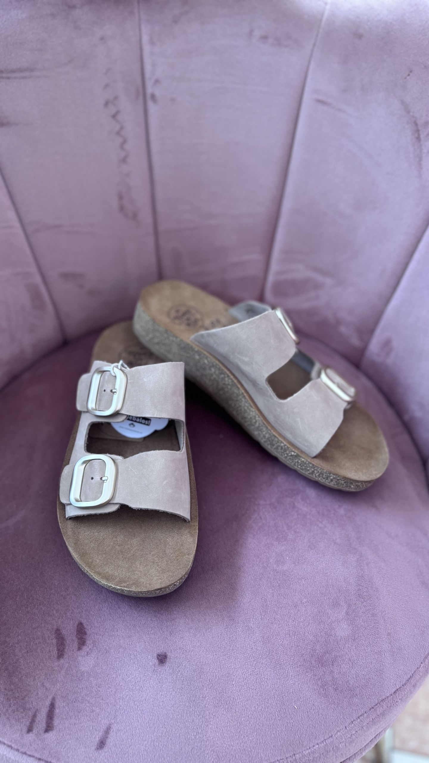 Sandalia Formentera taupe