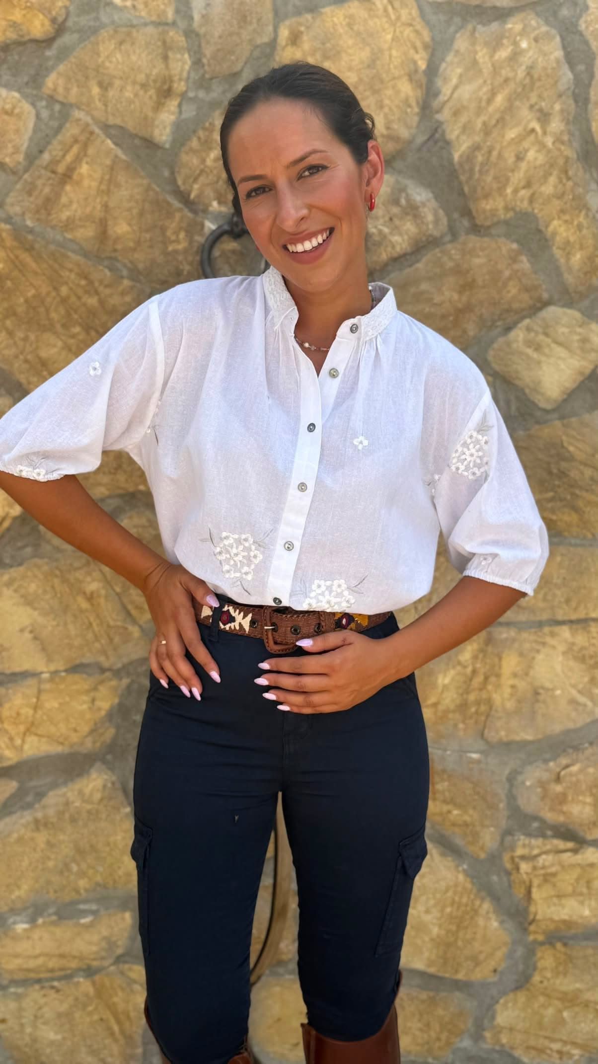 Camisa bordada DOLCE