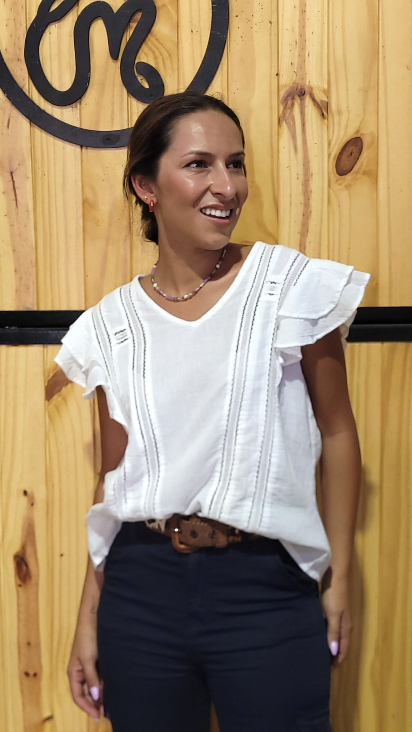 Camisa banbula blanca